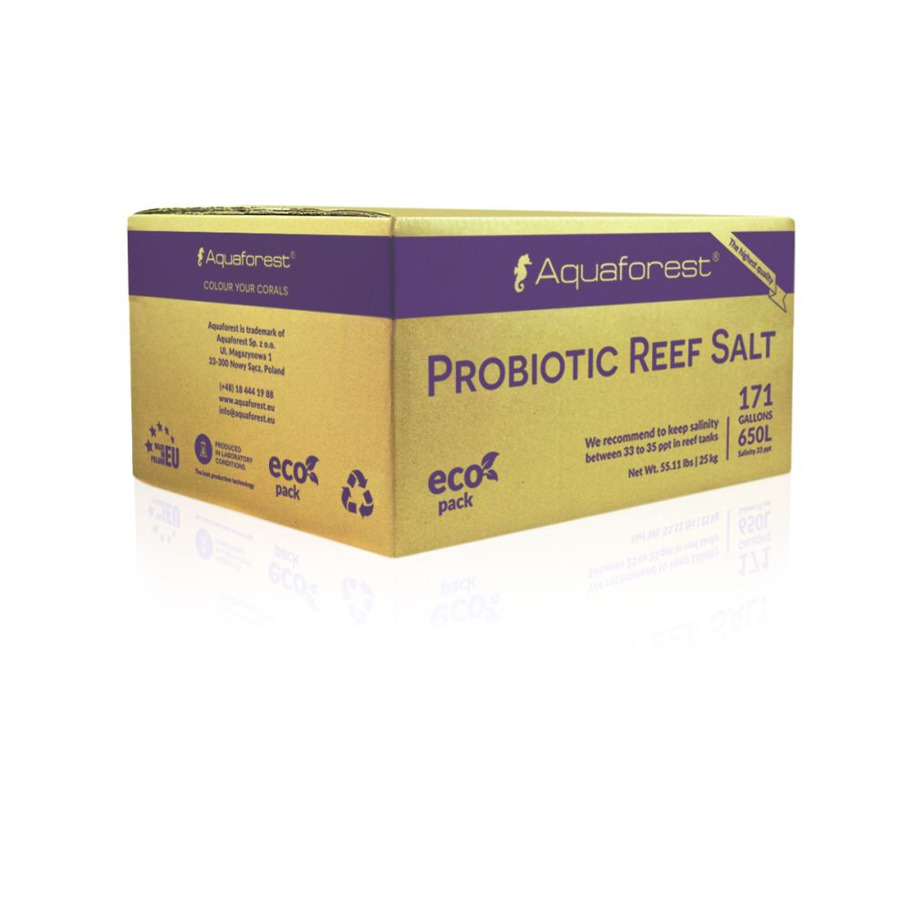Probiotic Reef Salt - mořská sůl s probiotickými bakteriemi krabice 25kg