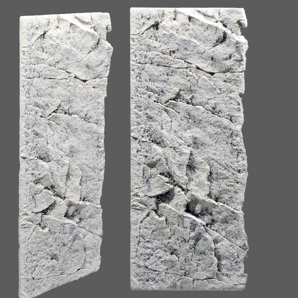 3Dpozadí do akvária a terária Slim-Line 60 C 20x55 cm White