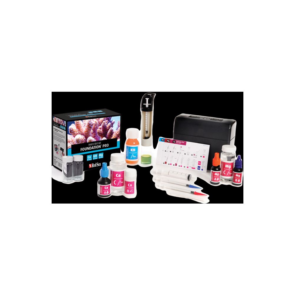 Reef Foundation Pro Test kit Ca Alk Mg